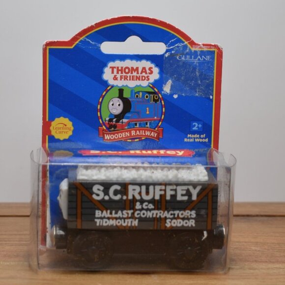 Vintage 2001 Learning Curve Thomas & Friends S.C. RUFFEY Ballast Contractors New - Picture 12 of 12